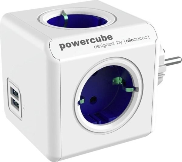 allocacoc power cube original usb polybrizo me 4 ipodoxes 2 thires usb blue 2 eti eggiisi