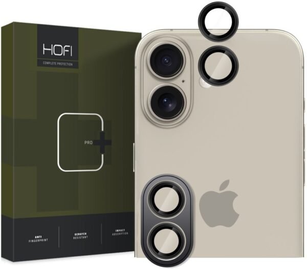 antixaraktiko gyali apple iphone 16 16 plus hofi camring pro plus gia fako kameras black