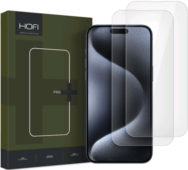 antixaraktiko gyali apple iphone 16 hofi premium pro plus tempered glass gia othoni 2 temaxia clear 1