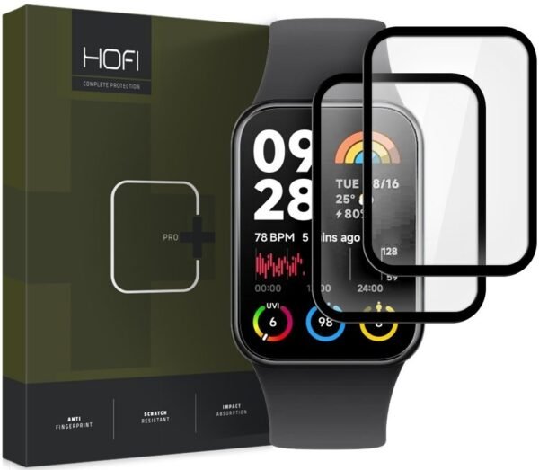 antixaraktiko gyali othonis xiaomi smart band 8 pro hofi premium pro plus hybrid tempered glass black 2 temaxia