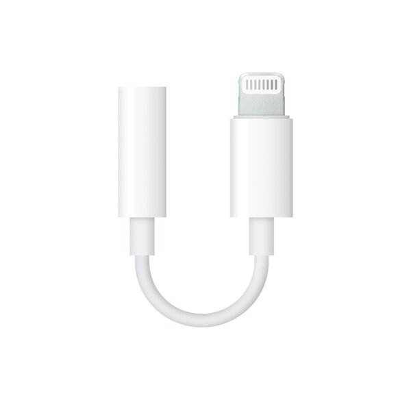 apple antaptoras lightining to 3 5 mm jack white1