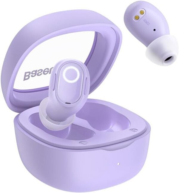 bluetooth akoustika baseus true wireless earbuds bowie wm02 os asirmata me thiki fortisis purple 1