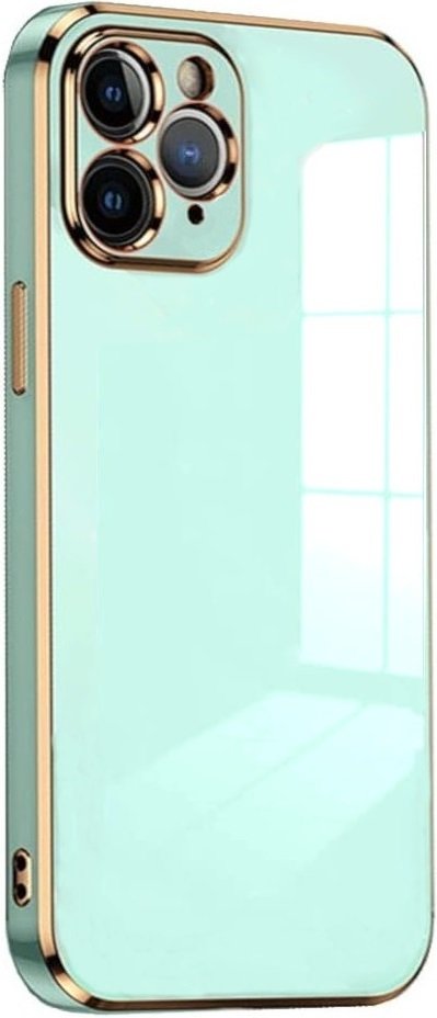 bodycell gold plated thiki silikonis apple iphone 11 pro max mint green