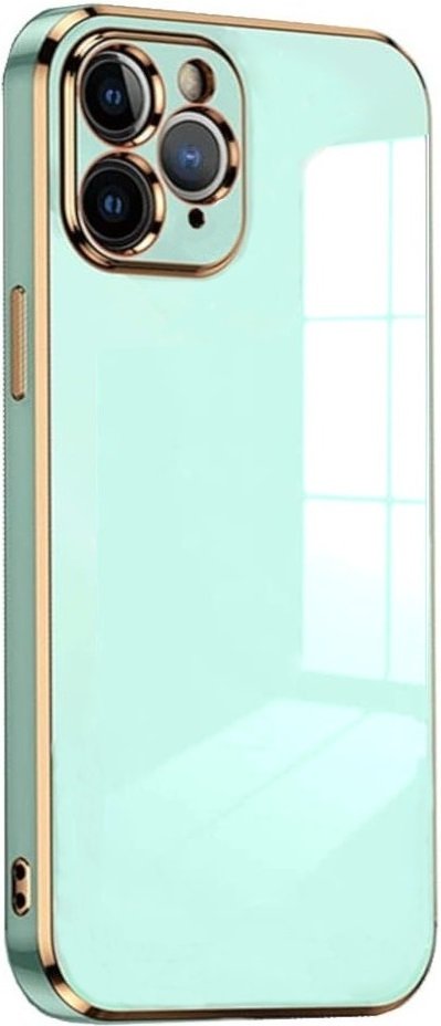 bodycell gold plated thiki silikonis apple iphone 11 pro mint green