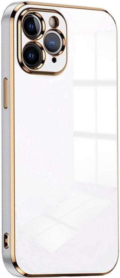 bodycell gold plated thiki silikonis apple iphone 11 pro white