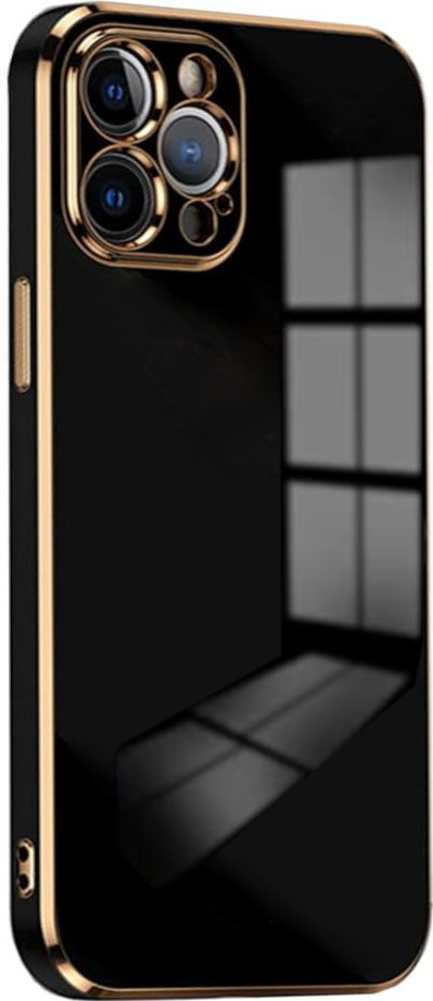 bodycell gold plated thiki silikonis apple iphone 13 pro black