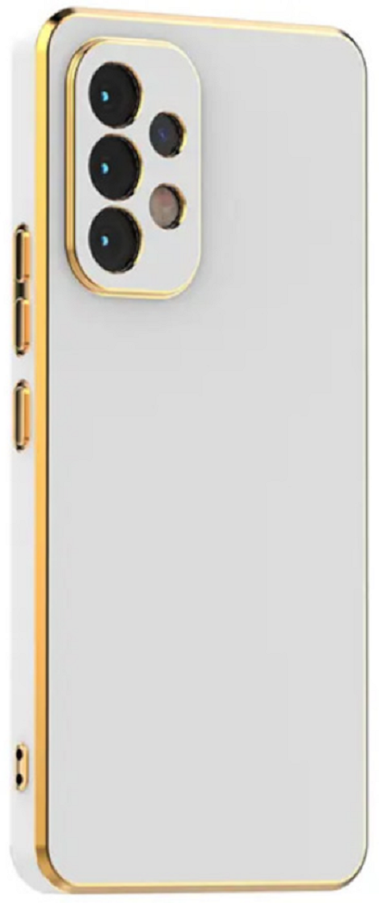 bodycell gold plated thiki silikonis samsung galaxy a 72 white