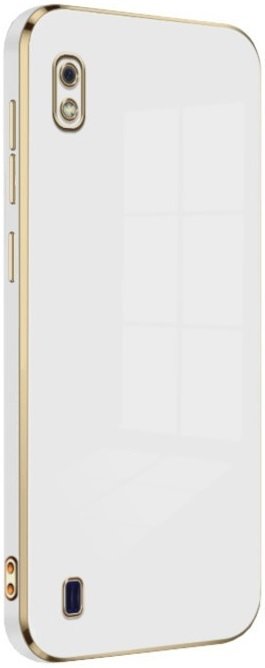 bodycell gold plated thiki silikonis samsung galaxy a10 white