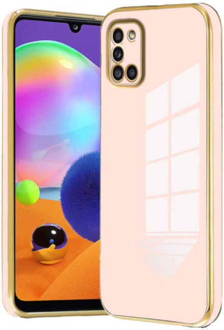 bodycell gold plated thiki silikonis samsung galaxy a31 pink 1