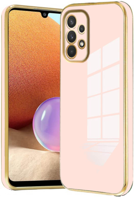 bodycell gold plated thiki silikonis samsung galaxy a32 4g pink 1