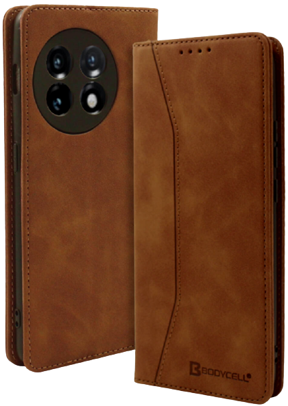 bodycell thiki portofoli oneplus 11 brown 1