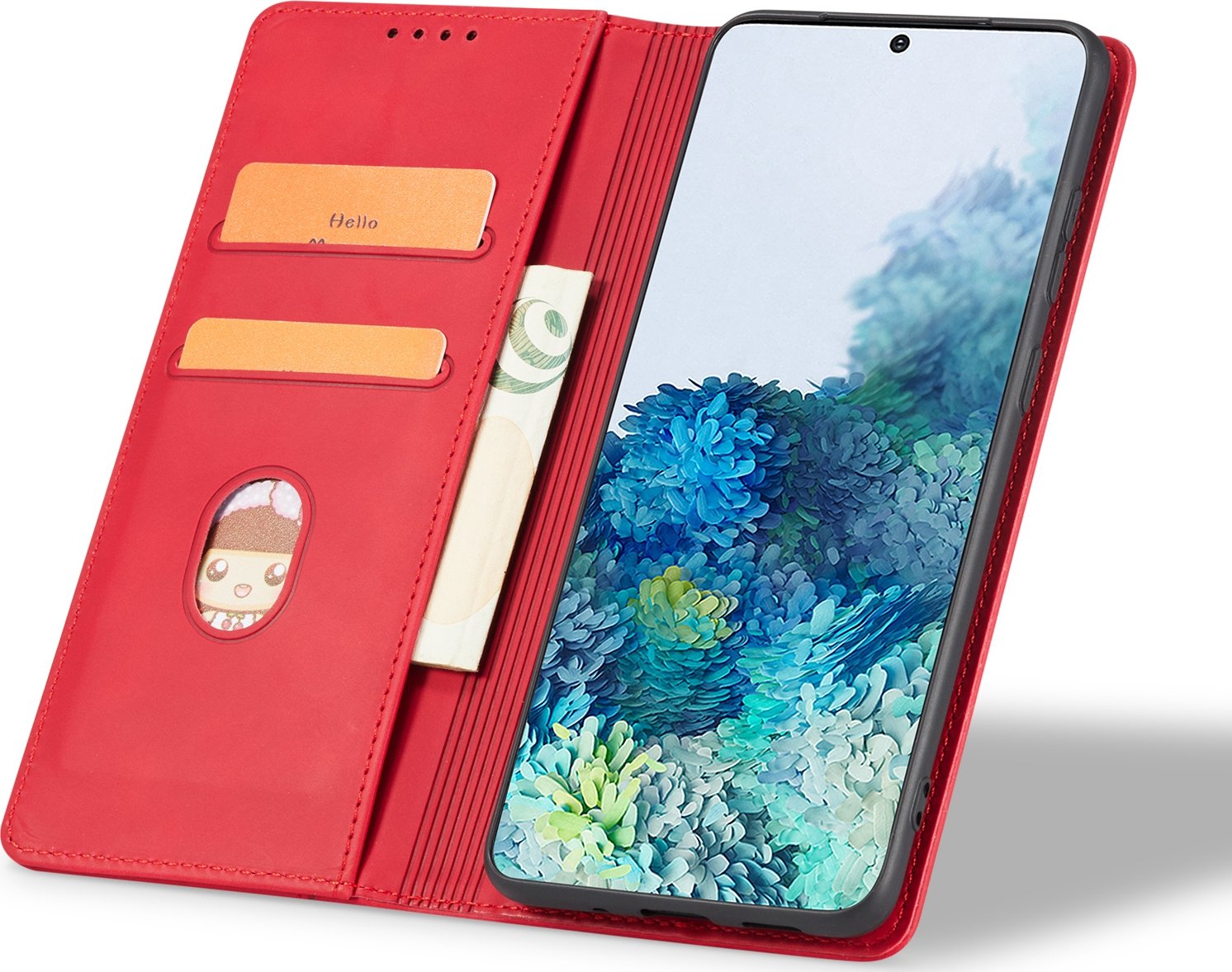 bodycell thiki portofoli samsung galaxy a 12 red 1 bodycell thiki portofoli samsung galaxy a 12 red 1