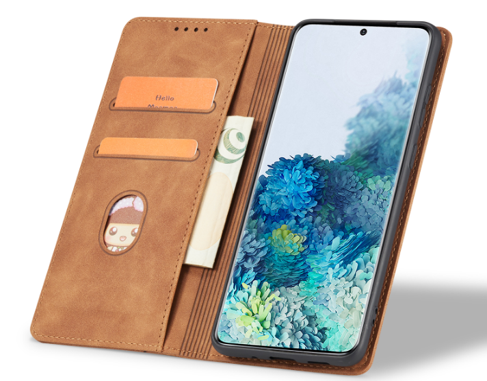 bodycell thiki portofoli samsung galaxy a40 brown bodycell thiki portofoli samsung galaxy a40 brown