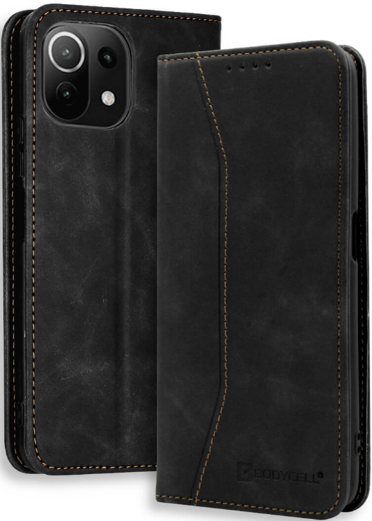 bodycell thiki portofoli xiaomi mi 11 lite black bodycell thiki portofoli xiaomi mi 11 lite black