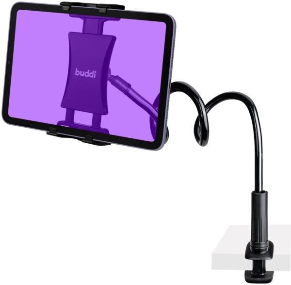 buddi desk tablet holder rythmizomeni vasi me vraxiona gia smartphone tablet black 5 eti eggiisi