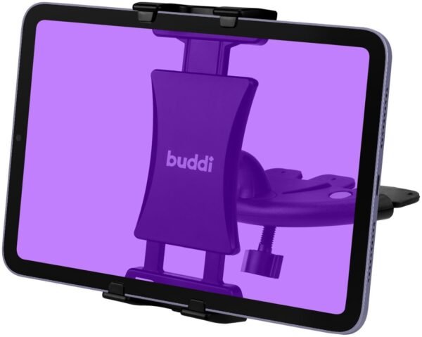 buddi tablet holder for car cd slot universal rythmizomeni vasi stiriksis smartphone tablet gia ipodoxi cd aftokinitou black 5 eti eggiisi
