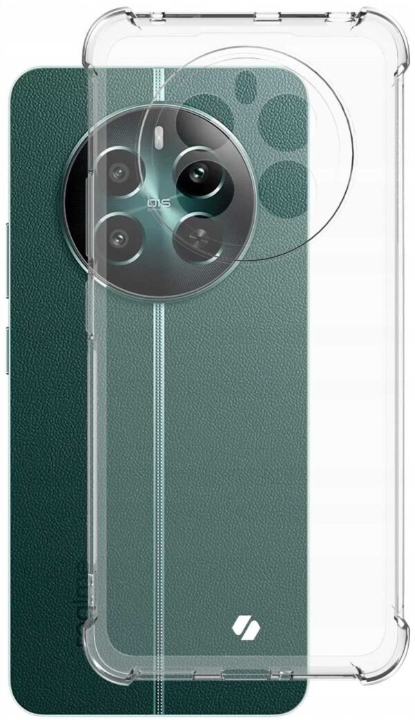 diafani thiki silikonis realme 12 plus spacecase anti shock 1mm clear 4