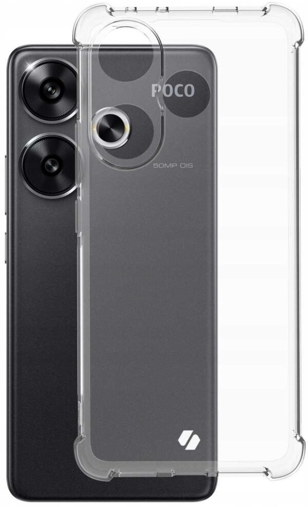 diafani thiki silikonis xiaomi poco f6 spacecase anti shock 1mm clear 4
