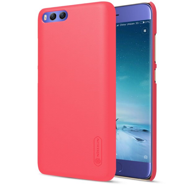 eng pl nillkin super frosted shield case with screen protector for xiaomi mi6 red 26173 1