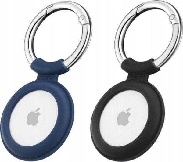 esr cloud thiki brelok silikonis apple airtag black blue 2 temaxia