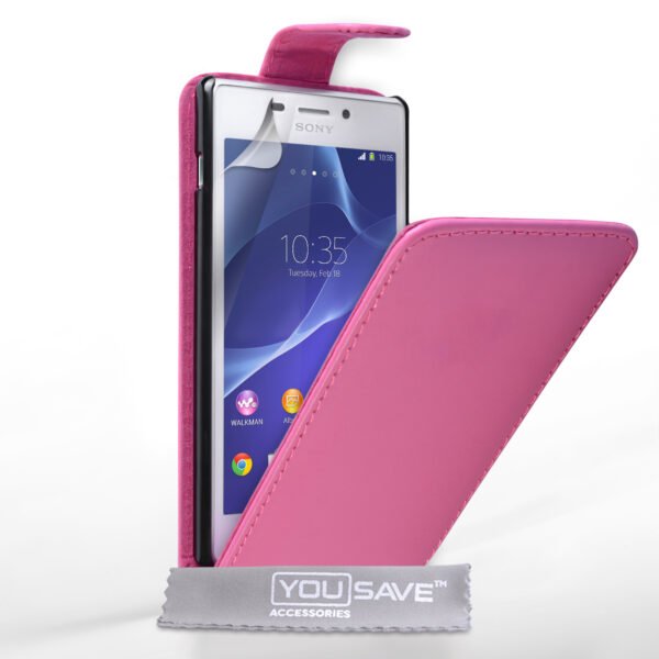 flip thiki xperia m2 roz