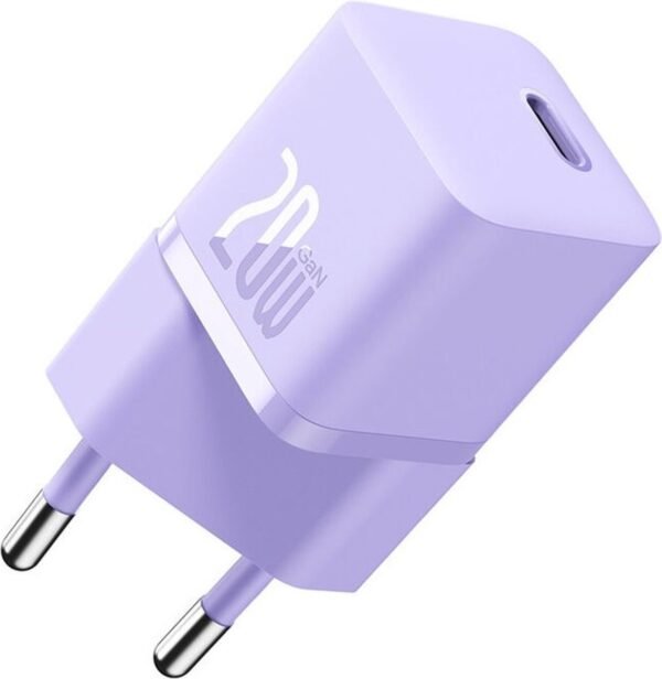 fortistis baseus gan5 fast charger 1c toixou grigogros me 1 type c 20 w purple