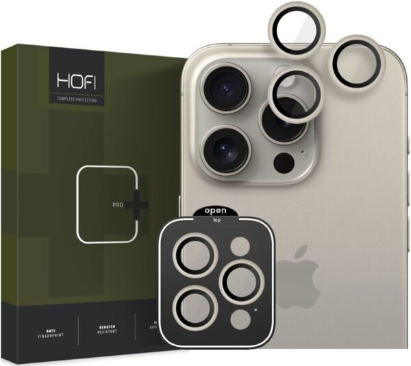 hofi camring pro plus antixaraktiko gyali prostasias gia fako kameras apple iphone 15 pro iphone 15 pro max titanium