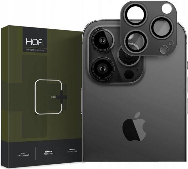 hofi fullcam pro plus metalliko prostateftiko kalimma me tempered glass gia fako kameras apple iphone 14 pro 14 pro max black