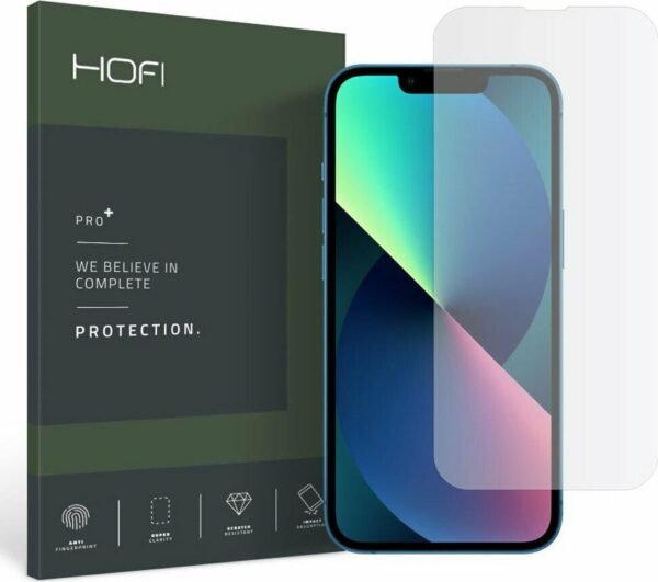 hofi premium pro plus hybrid glass antixaraktiko ivridiko prostateftiko gyali othonis apple iphone 13 13 pro