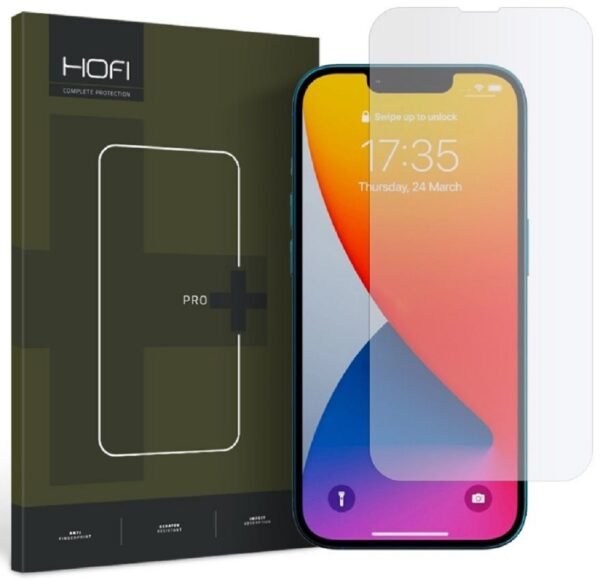 hofi premium pro plus tempered glass antixaraktiko gyali othonis apple iphone 14 13 pro 13 clear