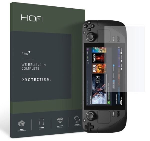 hofi premium pro plus tempered glass antixaraktiko gyali othonis steam deck