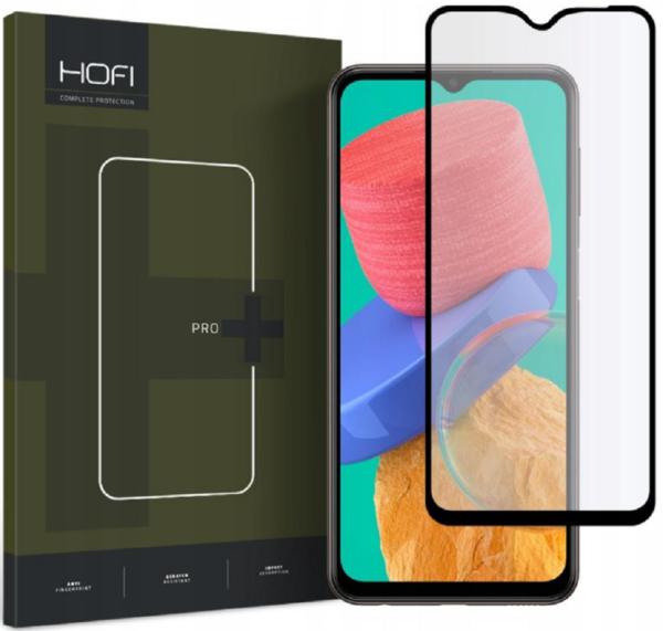 hofi premium pro plus tempered glass fullface antixaraktiko gyali othonis samsung galaxy m 33 black