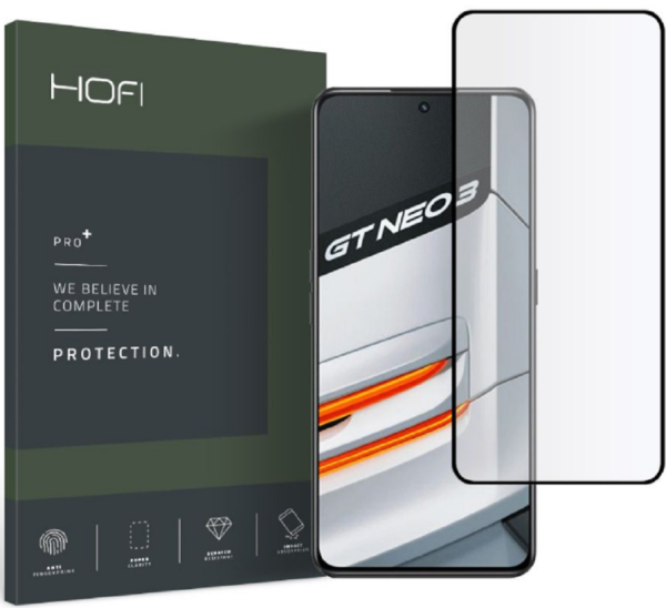 hofi premium tempered glass pro plus fullface antixaraktiko gyali othonis realme gt neo 3 black