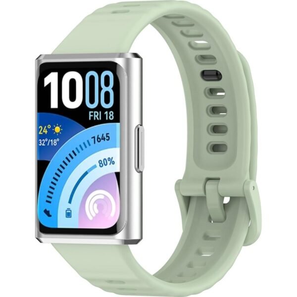 louraki huawei band 11 band 11 pro techsuit watchband w082 silikonis mint green 1