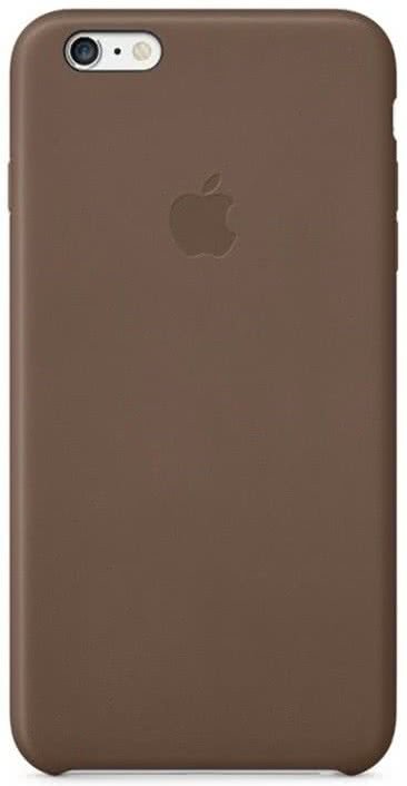 official apple leather case dermatini thiki apple iphone 6s plus 6 plus olive brown 1
