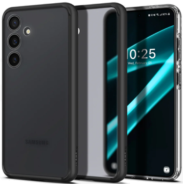 skliri thiki samsung galaxy s24 plus spigen ultra hybrid frost black