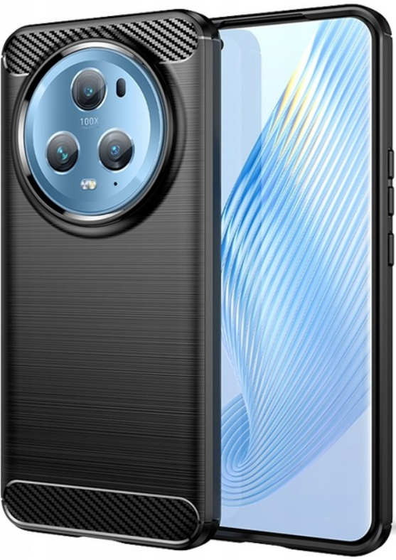spacecase carbon thiki silikonis honor magic5 pro black