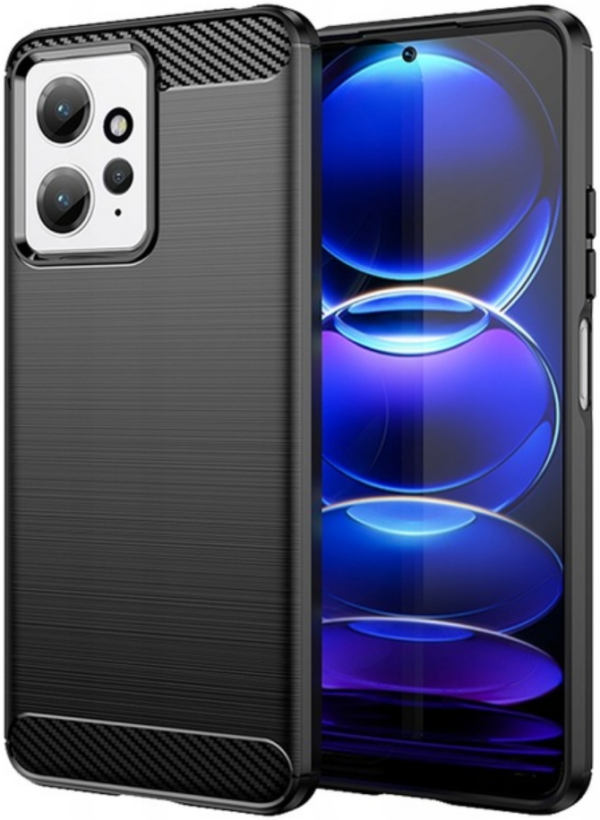 spacecase carbon thiki silikonis xiaomi redmi note 12 4g black 7