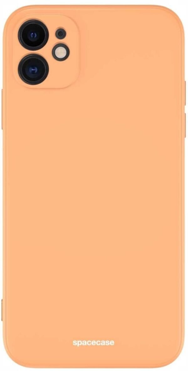 spacecase silicone case thiki silikonis apple iphone 11 orange 8