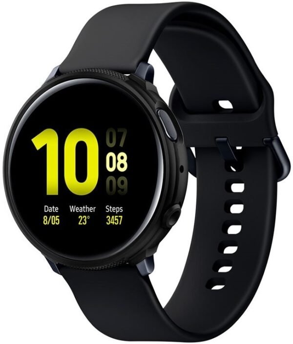 spigen liquid air thiki silikonis samsung galaxy watch active 2 40mm matte black