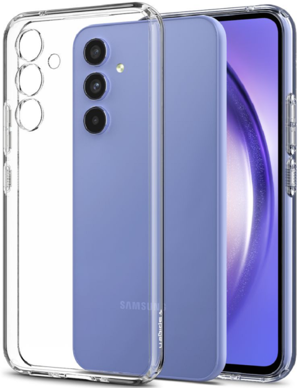 spigen liquid crystal thiki silikonis samsung galaxy a54 crystal clear
