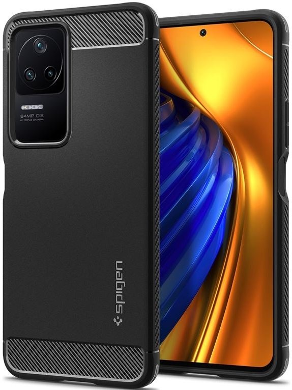 spigen rugged armor anthektiki thiki silikonis xiaomi poco fe redmi k40s matte black