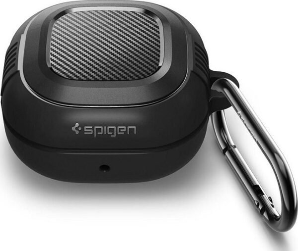 spigen rugged armor thiki samsung galaxy buds live matte black 7