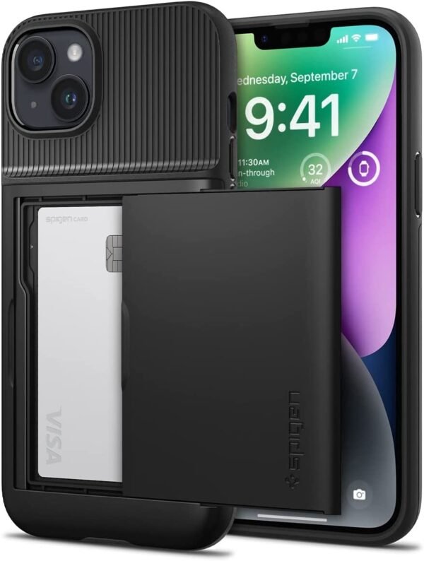 spigen slim armor cs thiki apple iphone 14 plus black