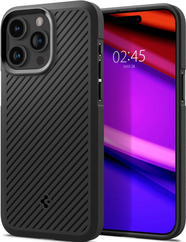 spigen thiki core armor apple iphone 15 pro max matte black