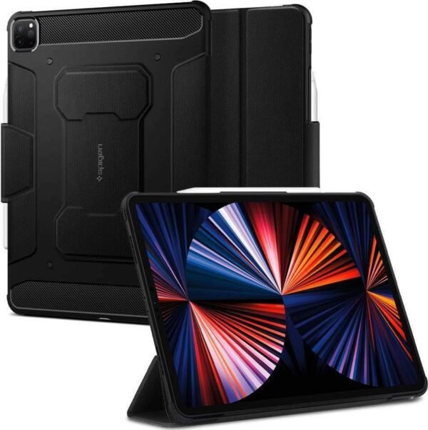 spigen thiki rugged armor pro apple ipad pro 12 9 black