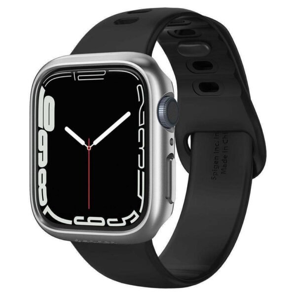 spigen thiki thin fit apple watch 7 45 mm graphite