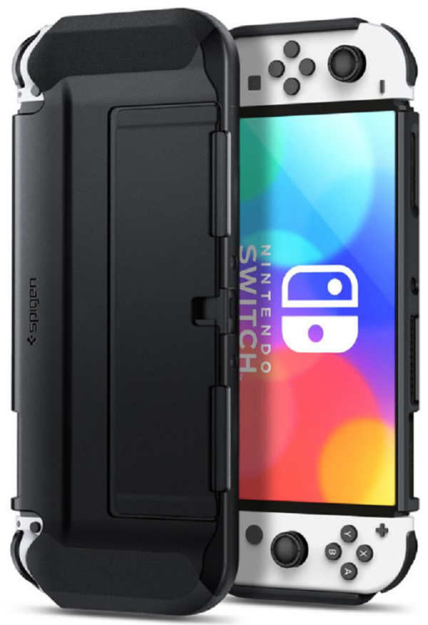 spigen thiki thin fit nintendo switch oled black 25