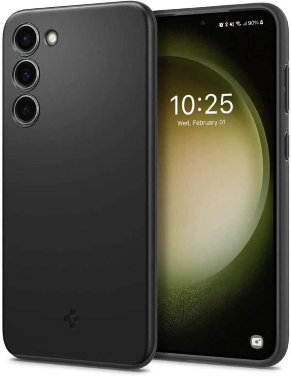 spigen thiki thin fit samsung galaxy s23 black