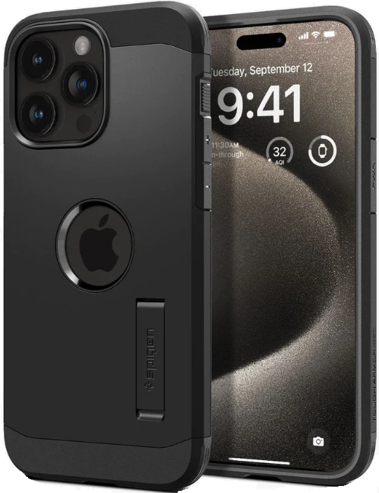 spigen tough armor magfit anthektiki thiki magsafe apple iphone 15 pro max black